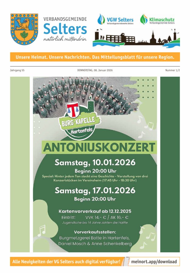 Unsere Verbandsgemeinde Selters Ww Titelblatt 02/2026