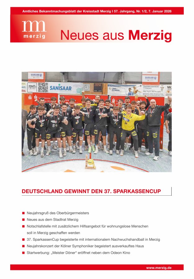Neues aus Merzig Titelblatt 02/2026