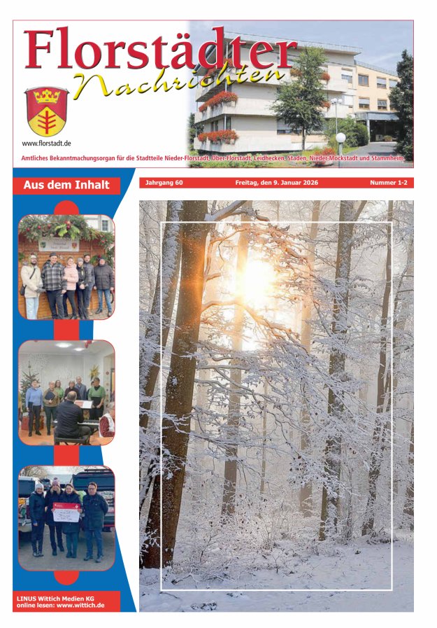 Florstädter Nachrichten Titelblatt 02/2026