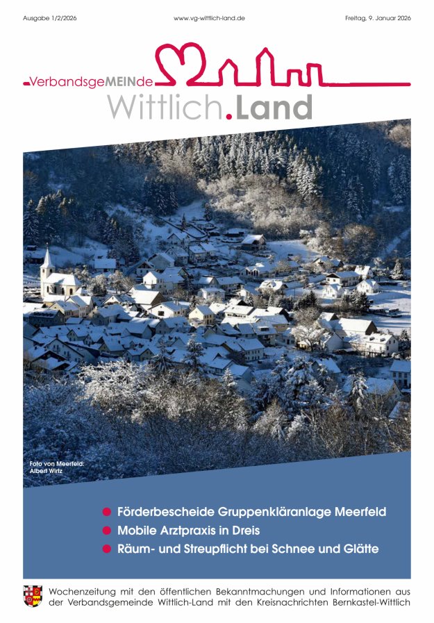 Mein Wittlich.Land Titelblatt 02/2026