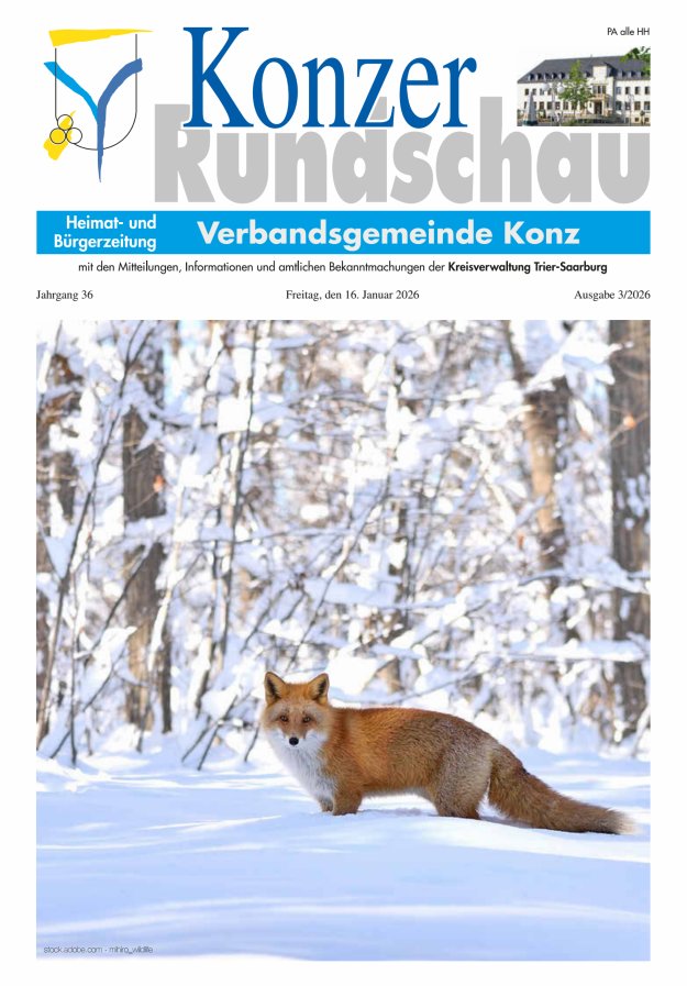Konzer Rundschau Titelblatt 03/2026