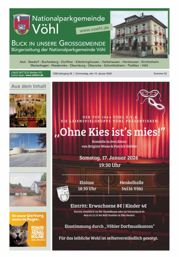 Blick in unsere Grossgemeinde Titelblatt 03/2026