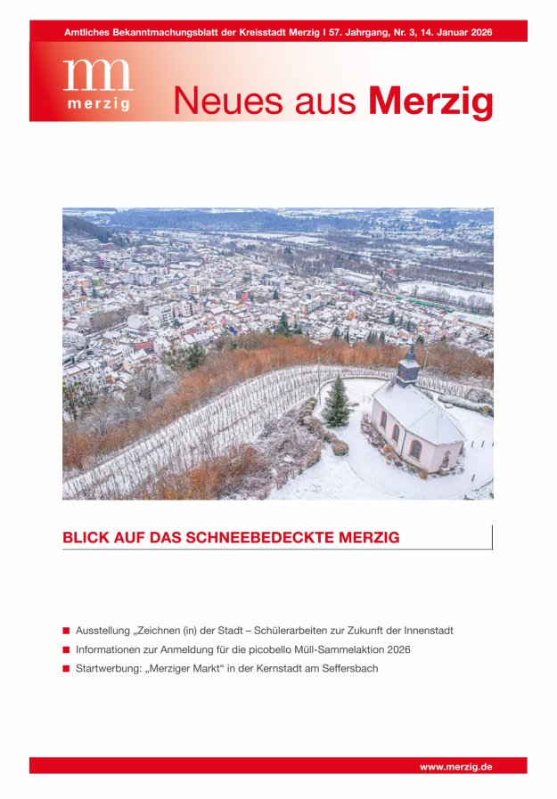 Neues aus Merzig Titelblatt 03/2026