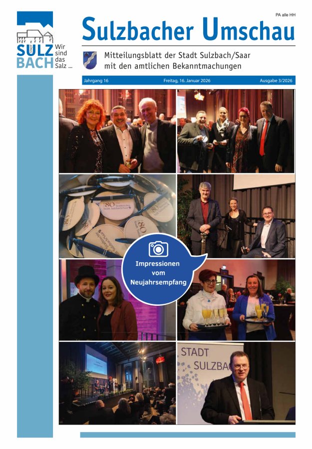 Sulzbacher Umschau Titelblatt 03/2026