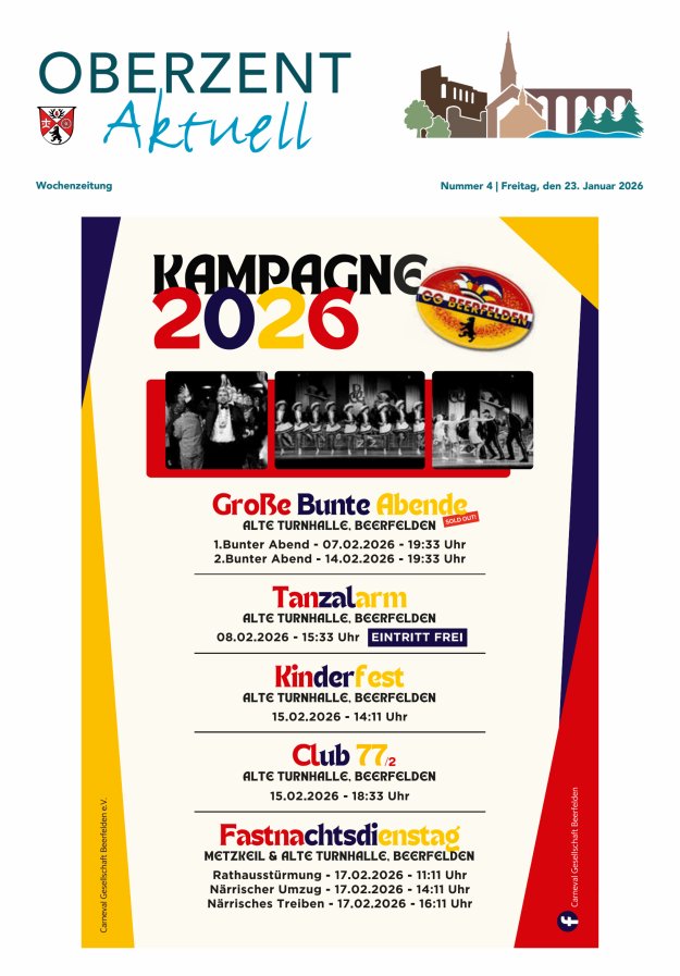 Oberzent aktuell Titelblatt 04/2026