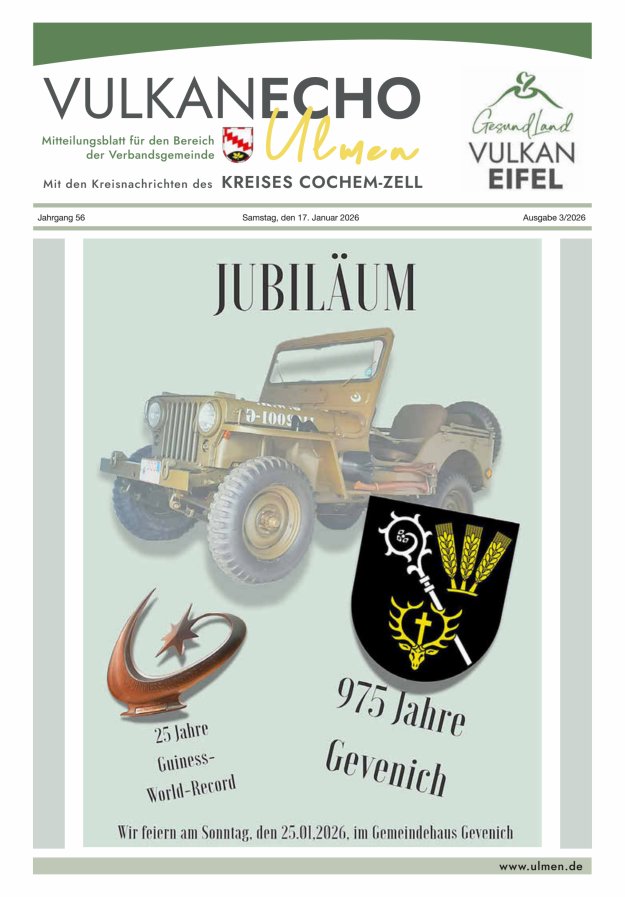 Vulkan Echo VG Ulmen Titelblatt 03/2026