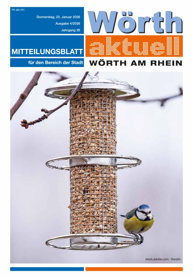 Wörth aktuell Titelblatt 04/2026