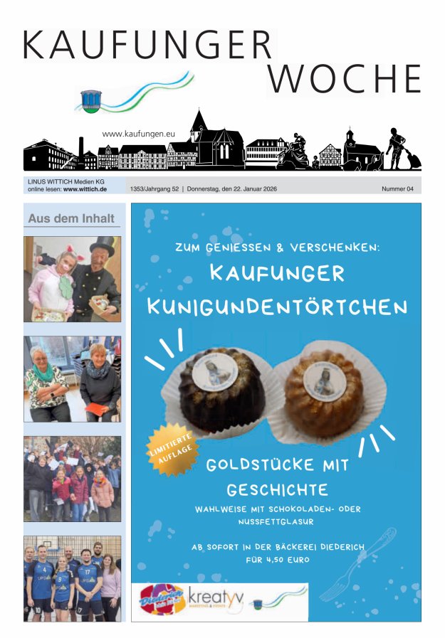 Kaufunger Woche Titelblatt 04/2026