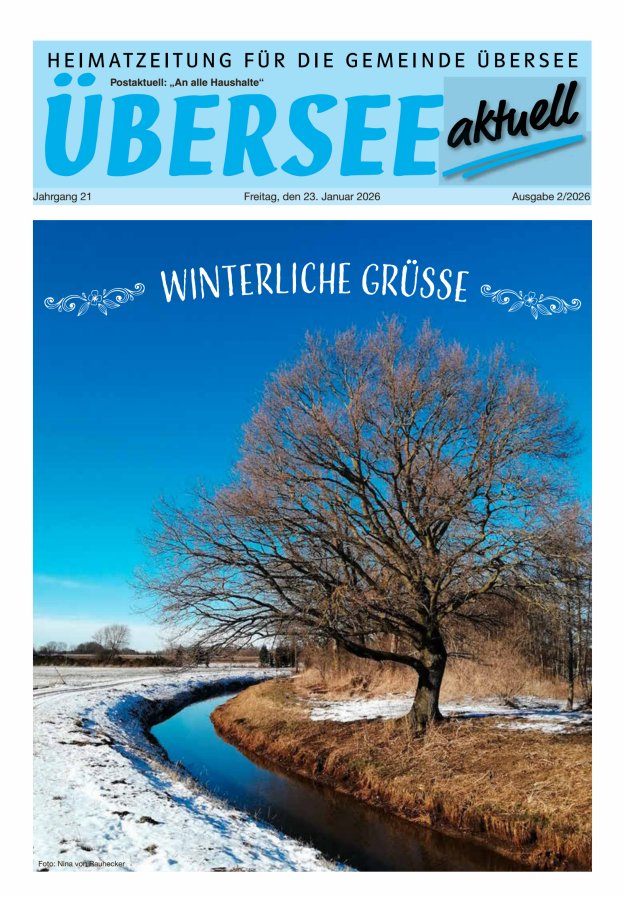Übersee Aktuell Titelblatt 02/2026