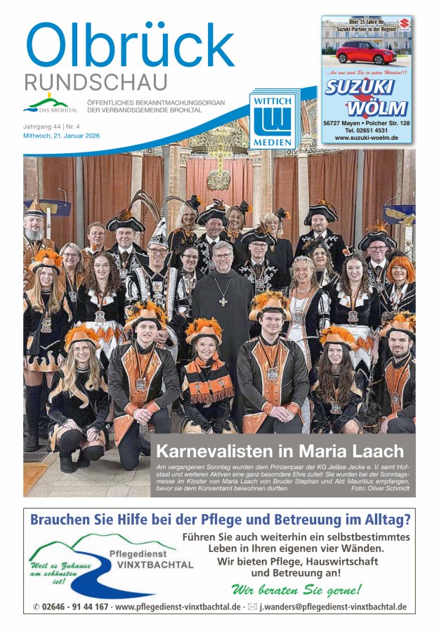 Olbrück Rundschau Titelblatt 04/2026