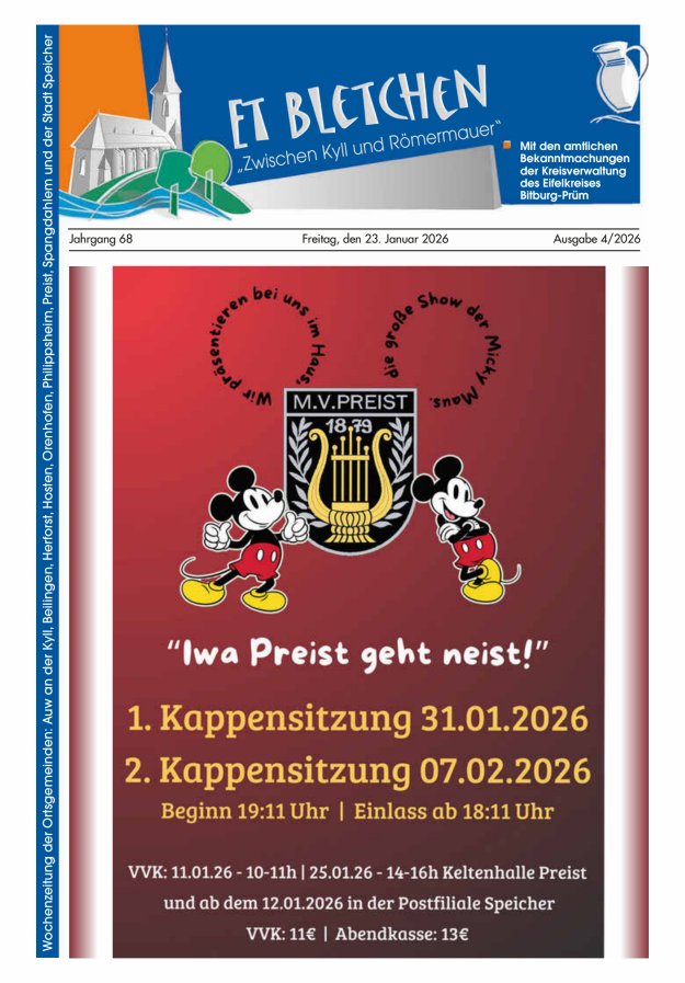 Et Bletchen VG Speicher Titelblatt 04/2026