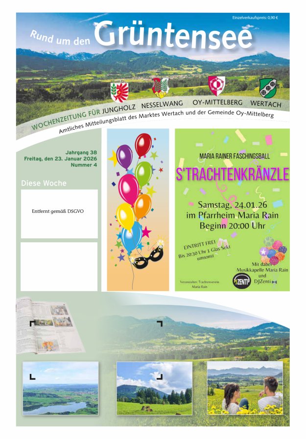 Rund um den Grüntensee Titelblatt 04/2026