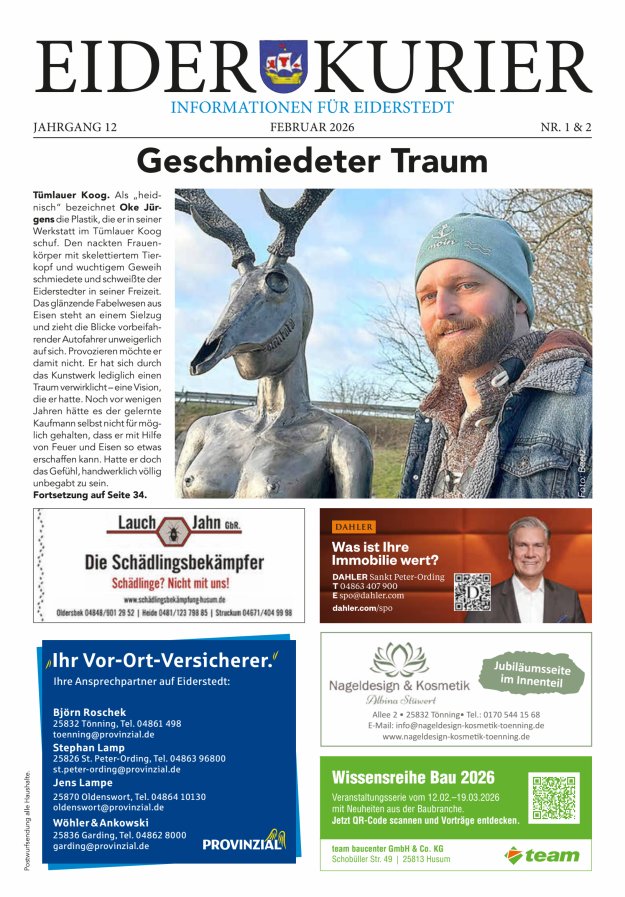 Eider-Kurier Titelblatt 02/2026