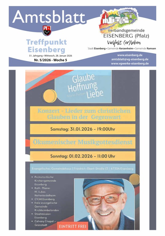 Treffpunkt Eisenberg Titelblatt 05/2026