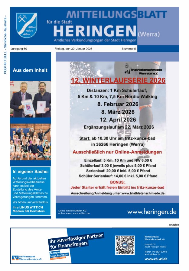 Mitteilungsblatt Heringen Titelblatt 05/2026