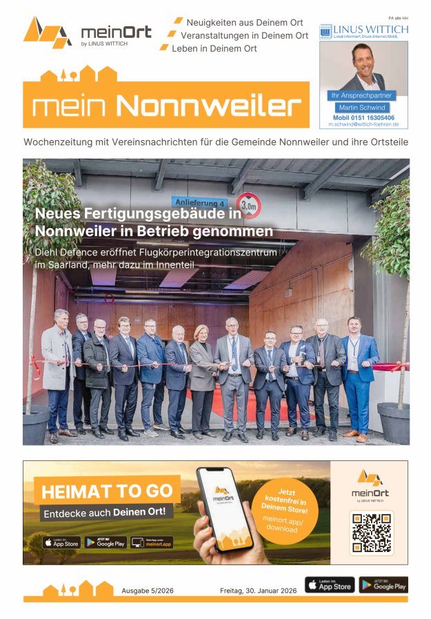 mein Nonnweiler Titelblatt 05/2026