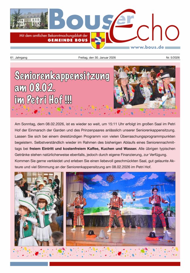 Bouser Echo Titelblatt 05/2026