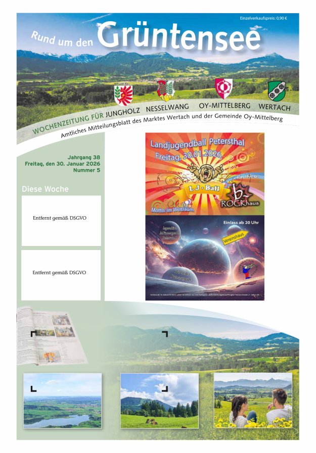 Rund um den Grüntensee Titelblatt 05/2026