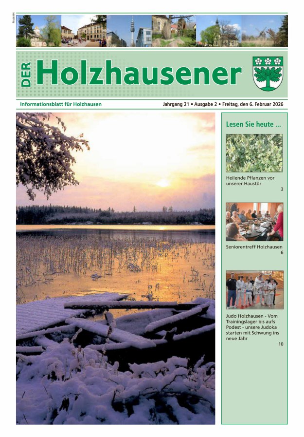 Der Holzhausener - Informationsblatt Titelblatt 02/2026