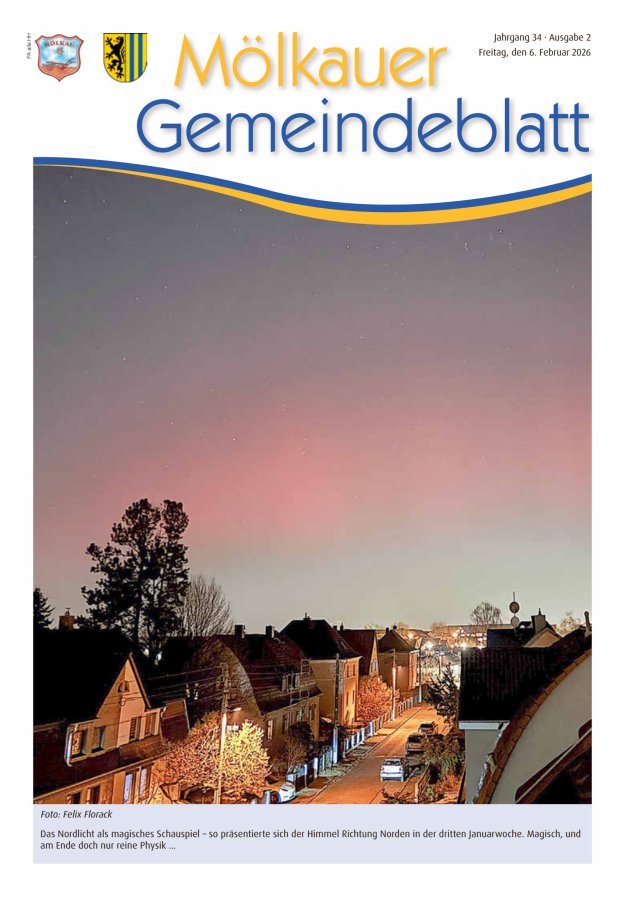 Mölkauer Gemeindeblatt Titelblatt 02/2026