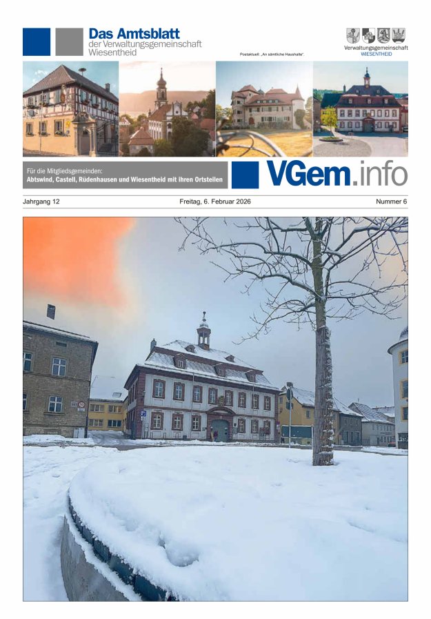 Wiesentheid Titelblatt 06/2026