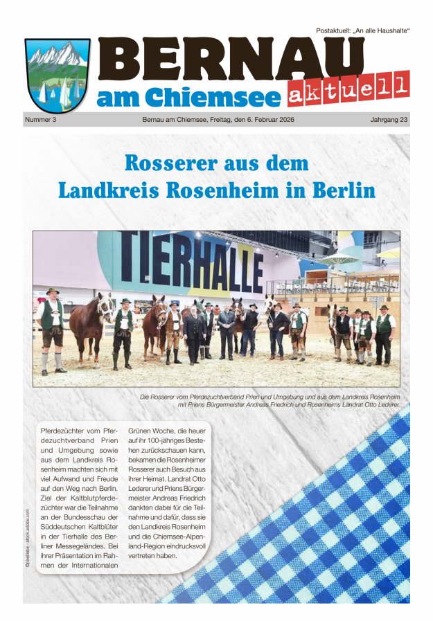Bernau Aktuell Titelblatt 03/2026