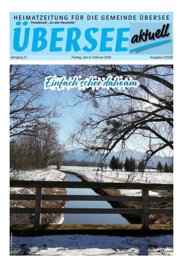 Übersee Aktuell Titelblatt 03/2026