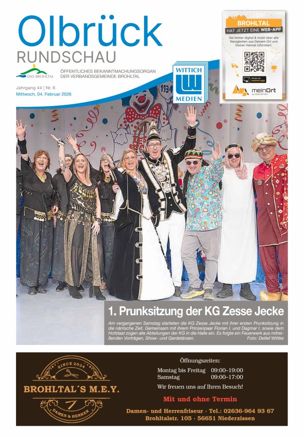 Olbrück Rundschau Titelblatt 06/2026