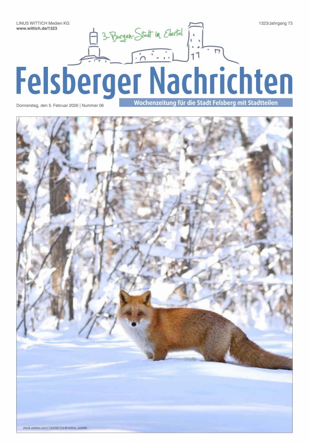 Felsberger Nachrichten Titelblatt 06/2026
