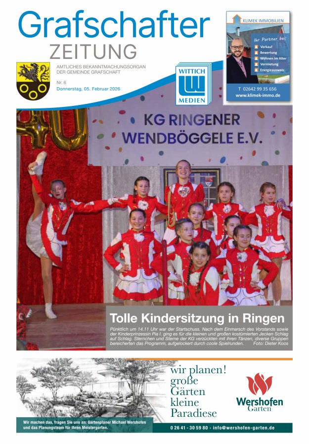 Grafschafter Zeitung Titelblatt 06/2026