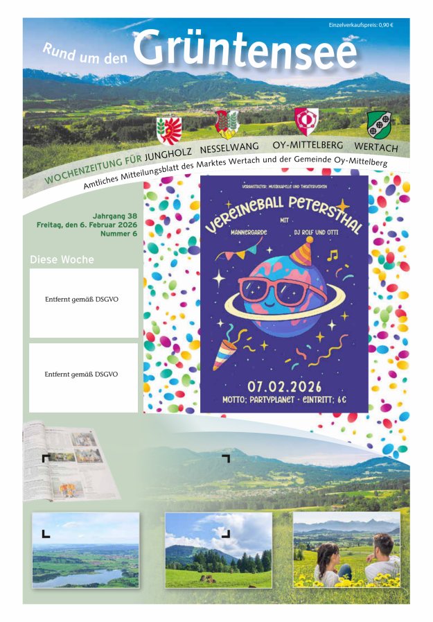 Rund um den Grüntensee Titelblatt 06/2026