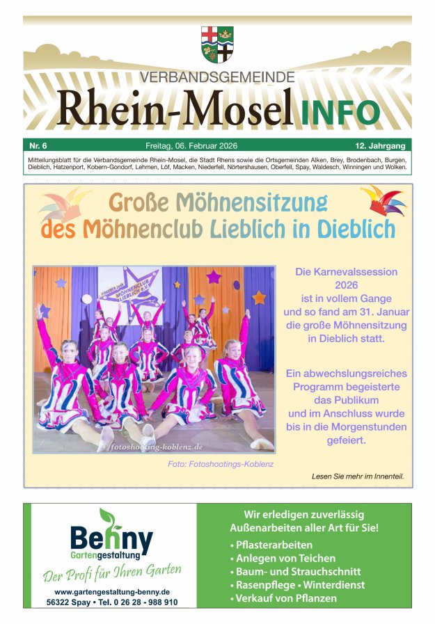 Rhein-Mosel Info Titelblatt 06/2026