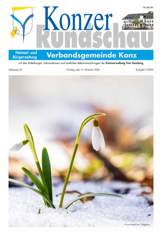 Konzer Rundschau Titelblatt 07/2026
