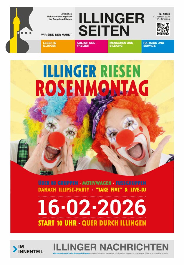 Illinger Seiten Titelblatt 07/2026