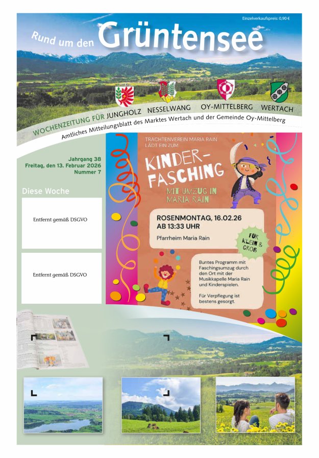 Rund um den Grüntensee Titelblatt 07/2026