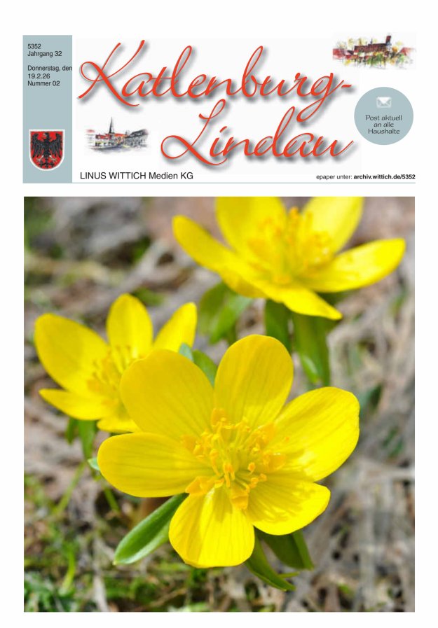 Blickpunkt Katlenburg Lindau Titelblatt 02/2026