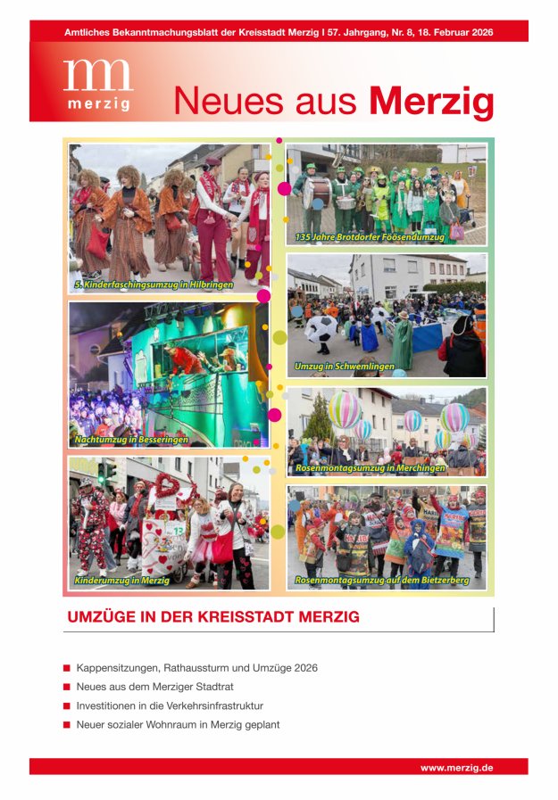 Neues aus Merzig Titelblatt 08/2026