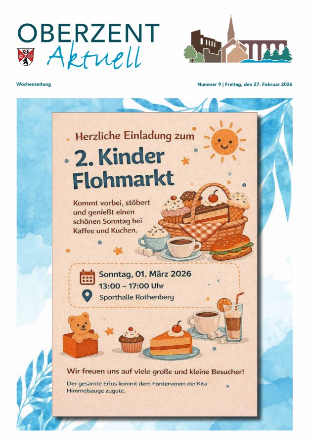 Oberzent aktuell Titelblatt 09/2026