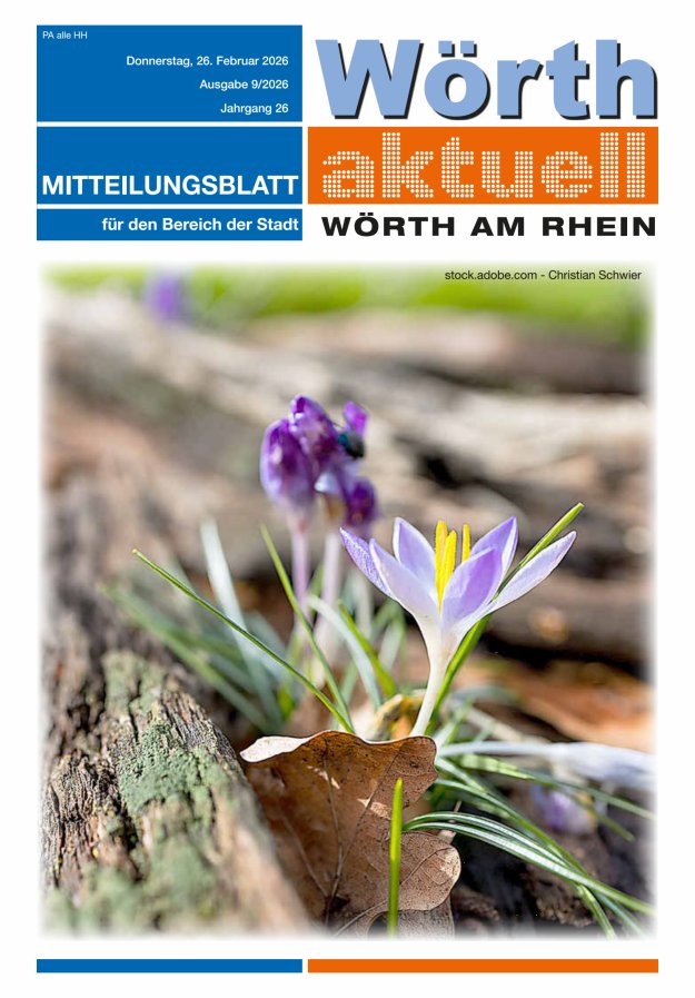 Wörth aktuell Titelblatt 09/2026