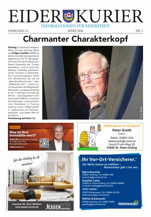 Eider-Kurier Titelblatt 03/2026
