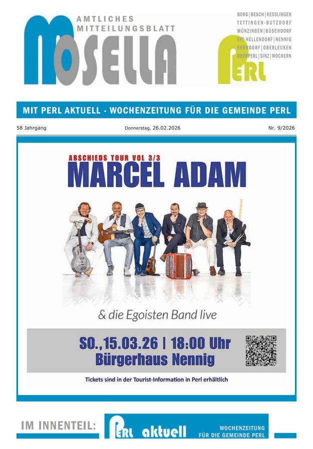 Mosella Perl Titelblatt 09/2026