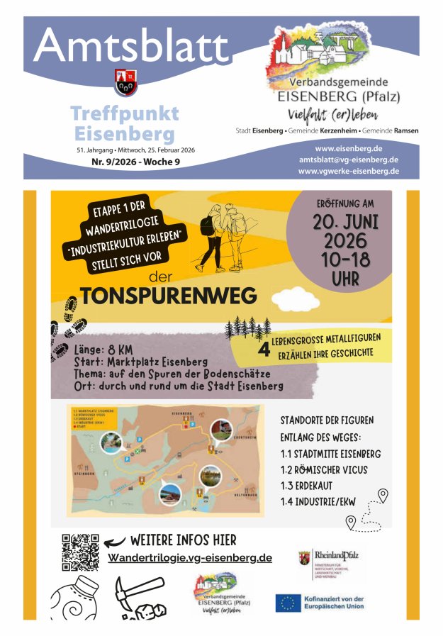 Treffpunkt Eisenberg Titelblatt 09/2026