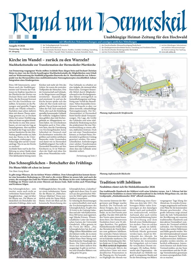 Rund um Hermeskeil Titelblatt 09/2026