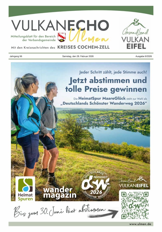 Vulkan Echo VG Ulmen Titelblatt 09/2026