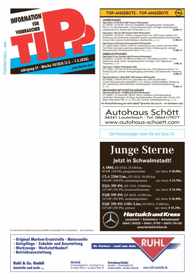 Tipp Vogelsberg Titelblatt 10/2026
