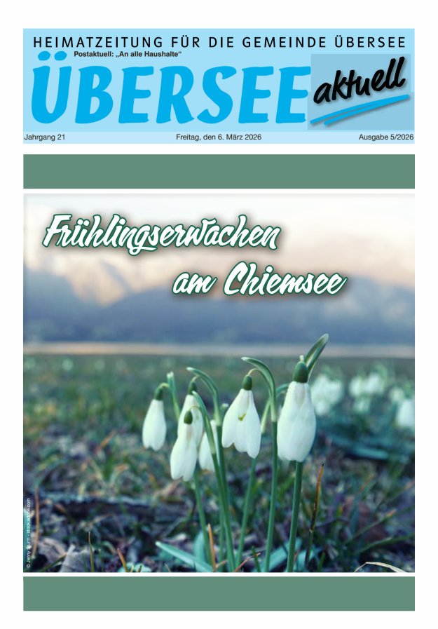 Übersee Aktuell Titelblatt 05/2026