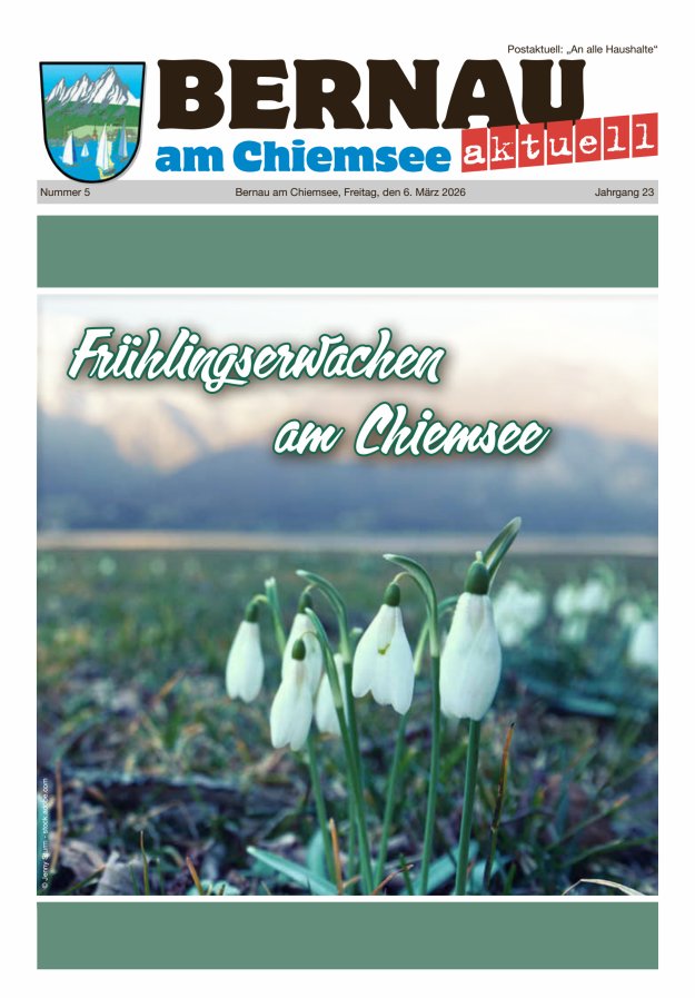 Bernau Aktuell Titelblatt 05/2026