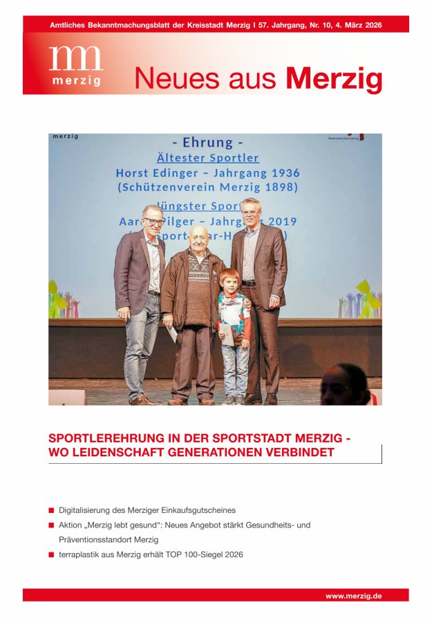 Neues aus Merzig Titelblatt 10/2026