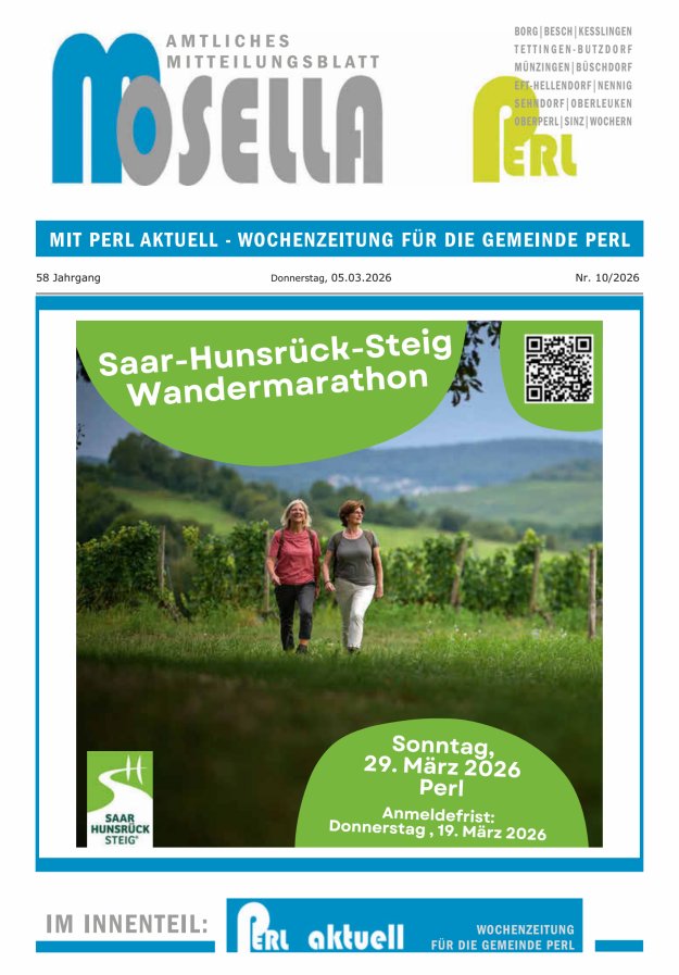 Mosella Perl Titelblatt 10/2026