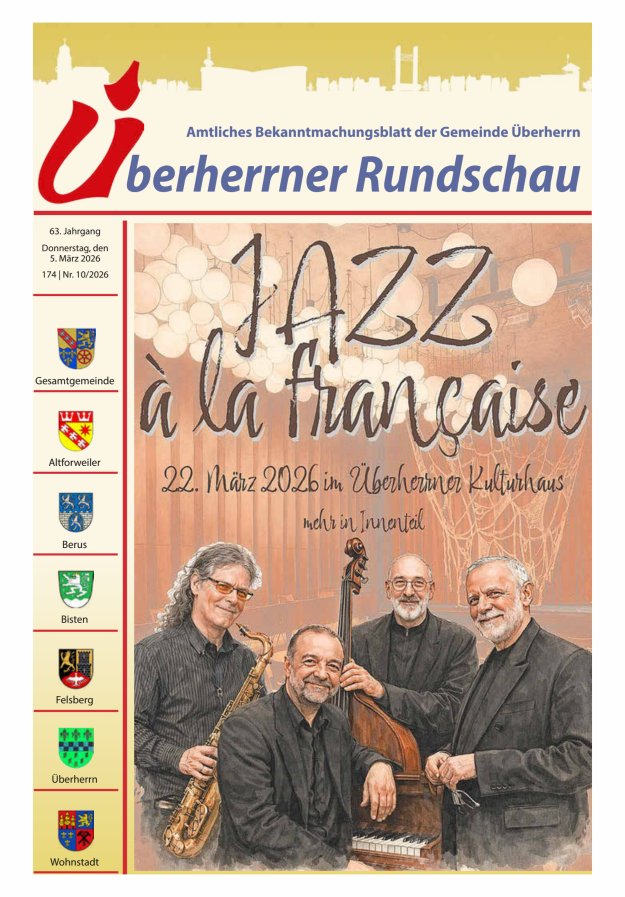 Überherrner Rundschau Titelblatt 10/2026